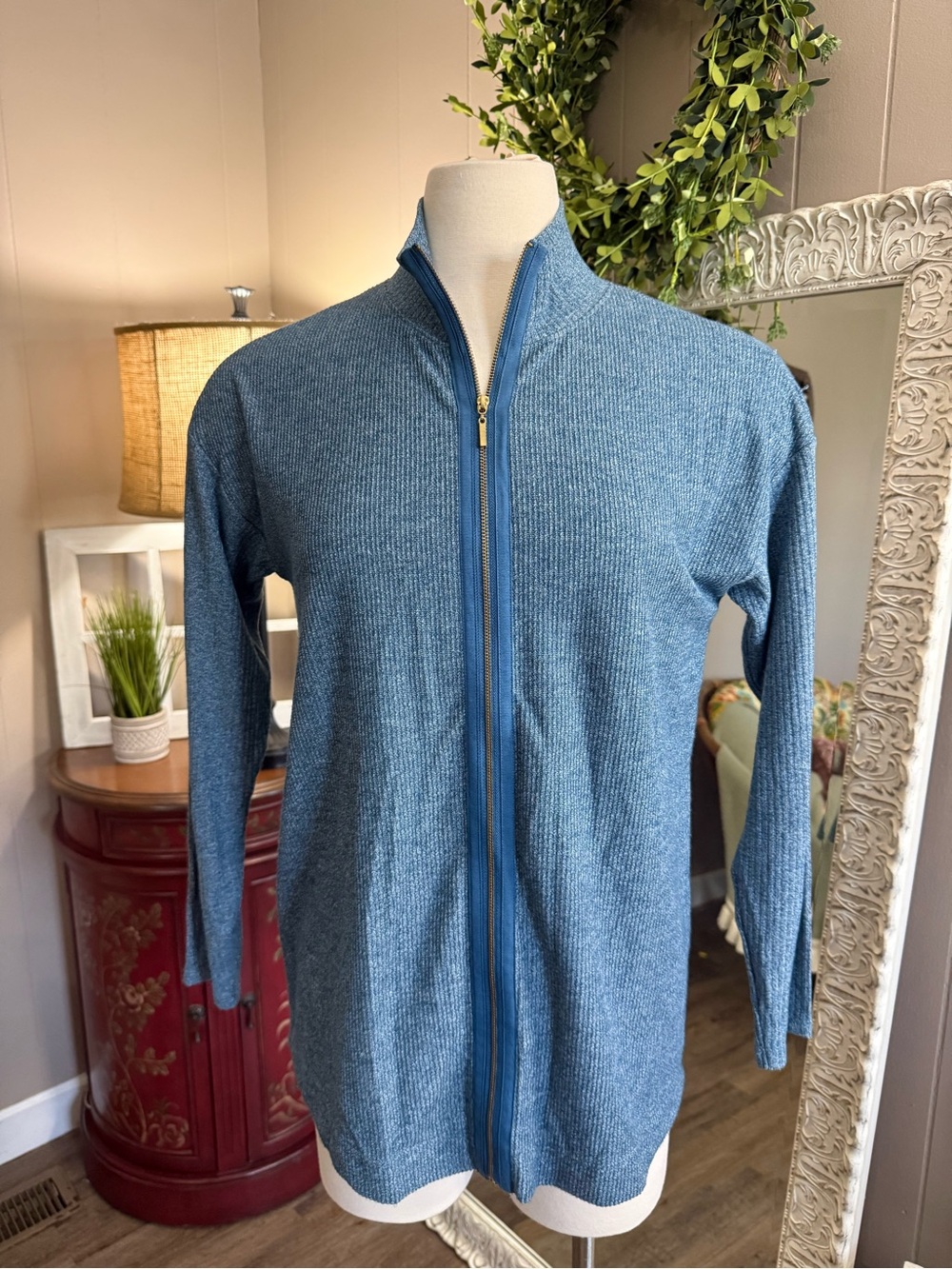 Soft Surroundings • Lhami Full Zip Cardigan Sweater Jacket